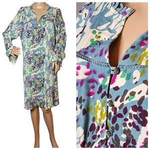 Anthropologie Dolan floral viscose dress. Size M